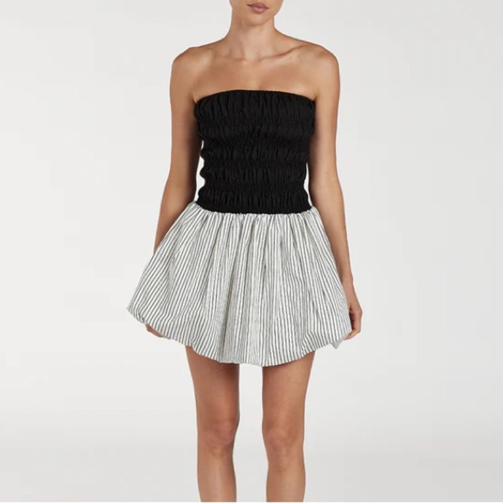 DISSH Silk Blend Mini Dress